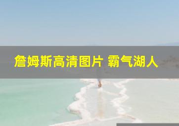 詹姆斯高清图片 霸气湖人